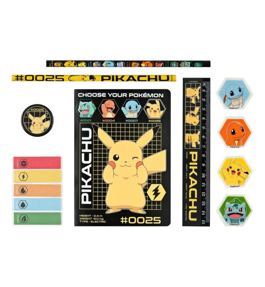 Undercover Set de papeterie Mini Bumper Set Pokemon