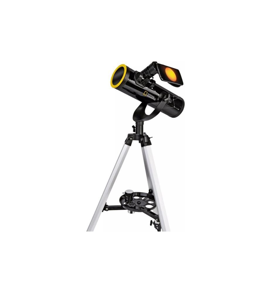 National Geographic Teleskop mit Sonnenfilter 76/350