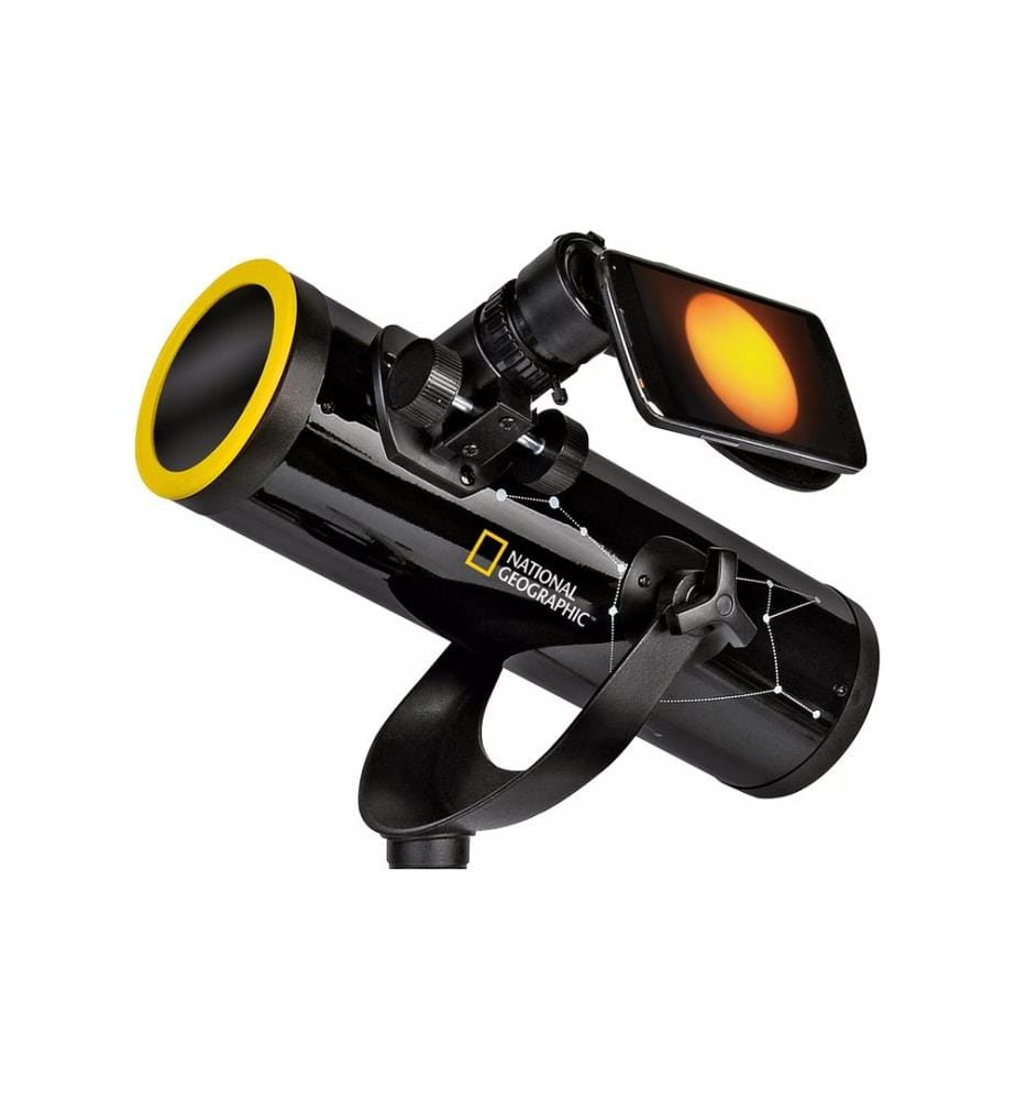 National Geographic Teleskop mit Sonnenfilter 76/350
