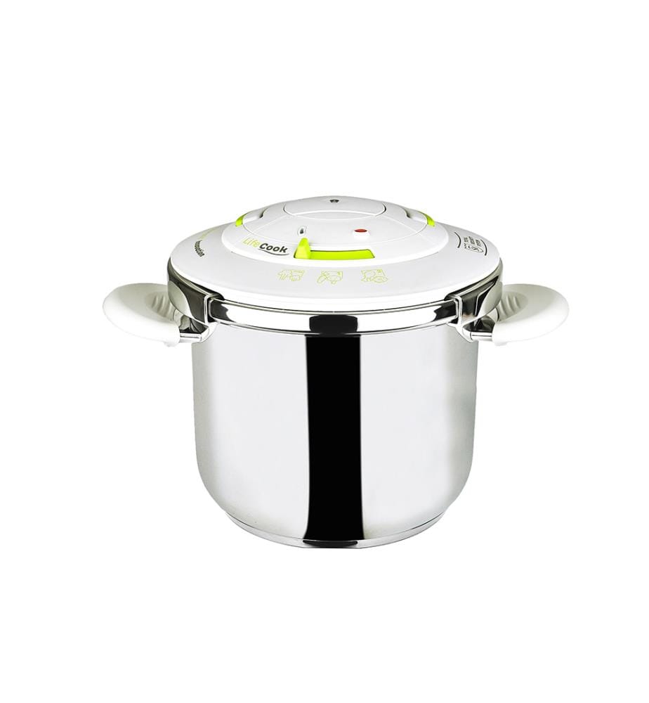 LIFECOOK-Schnellkochtopf 22 cm, 6,5 l, aus Edelstahl","detected_source_language":"FR