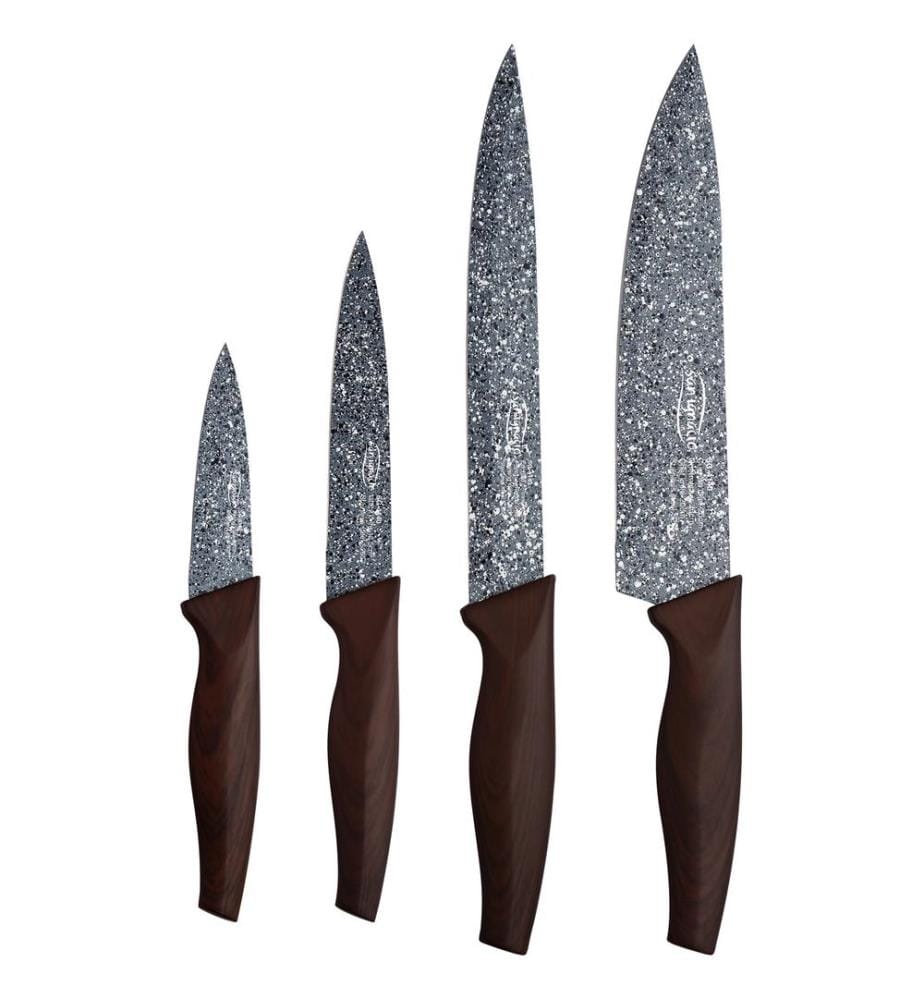 4-teiliges Messerset aus Edelstahl, Kollektion Daimiel","detected_source_language":"FR