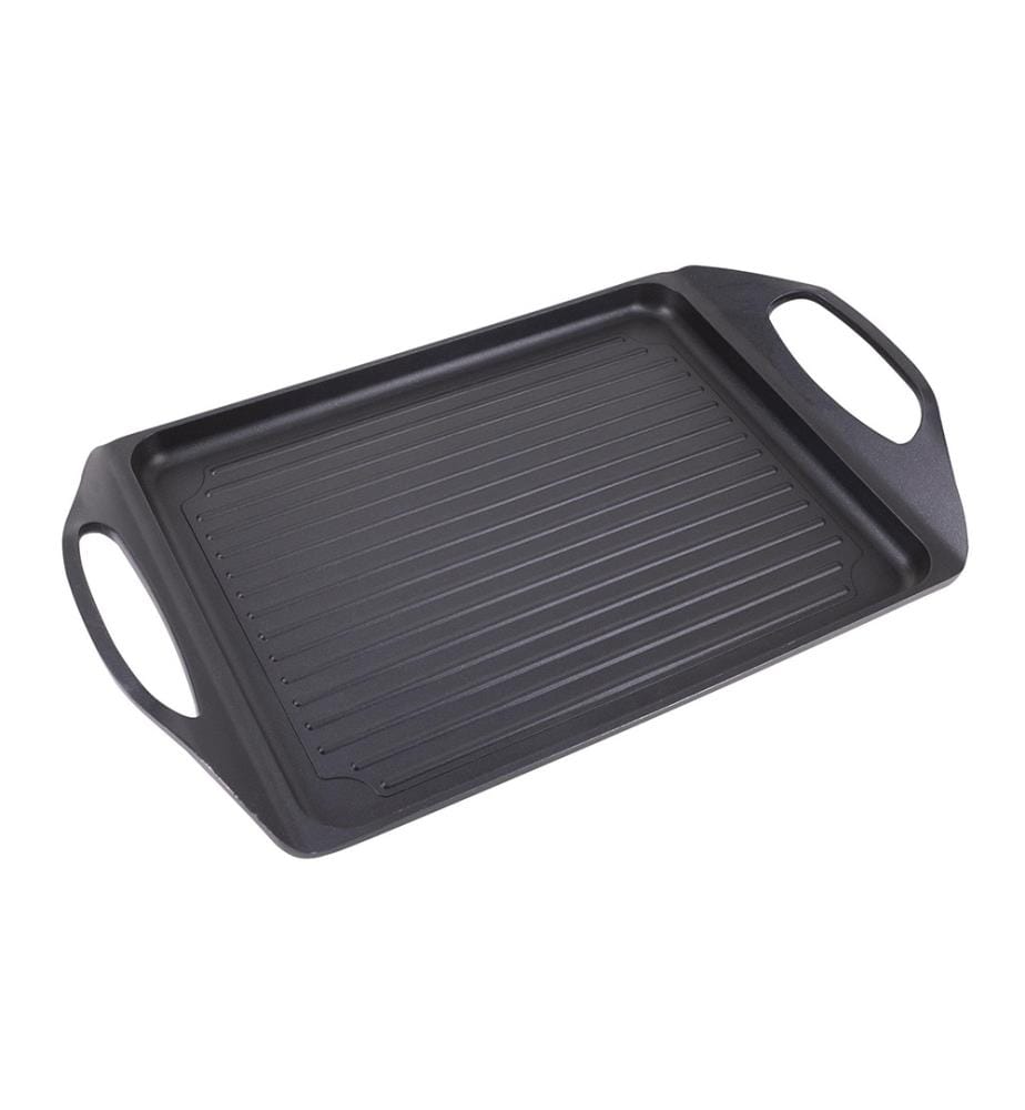 Grillplatte aus Aluminiumguss San Ignacio AGROS 34 x 26 cm, schwarz","detected_source_language":"FR
