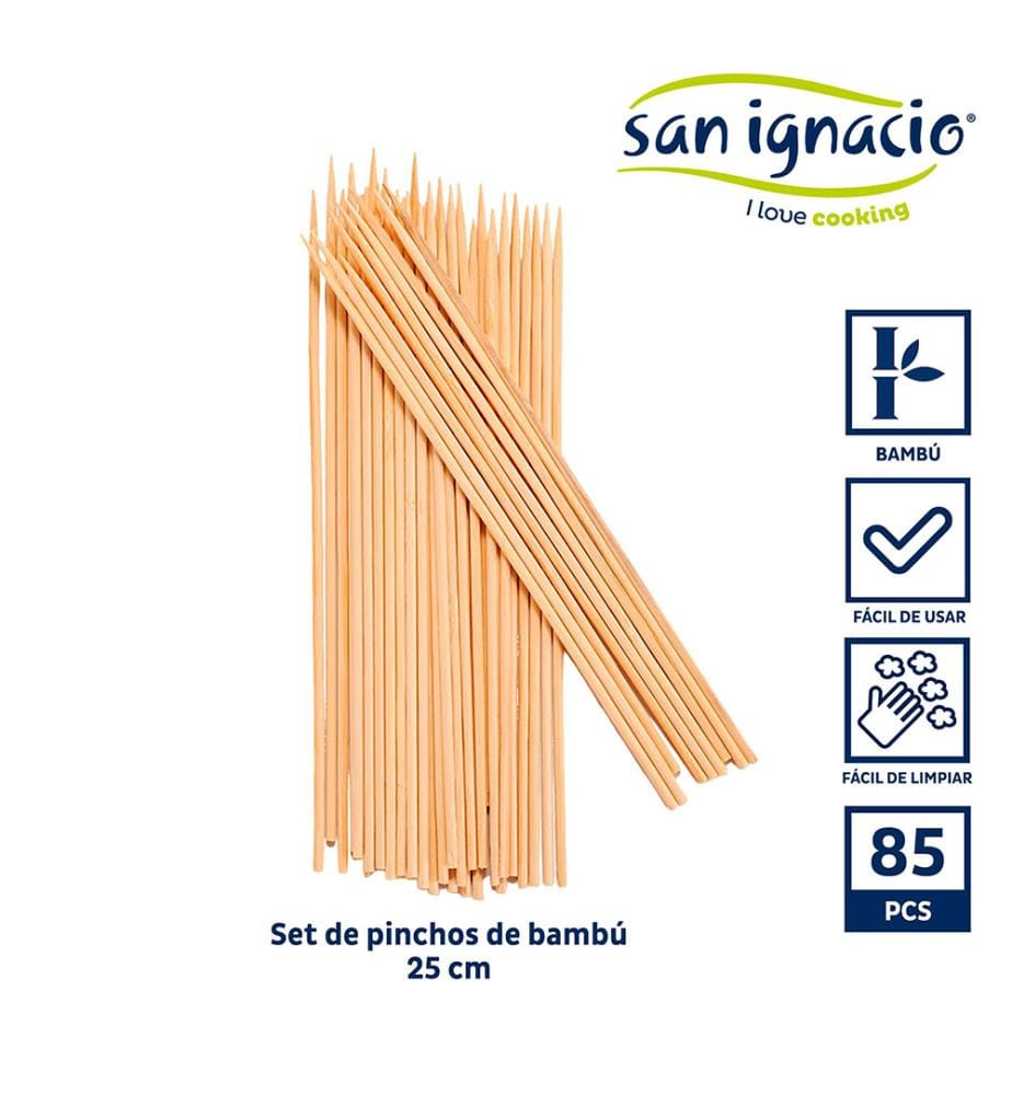 85er-Set Bambus-Spiesse, 25 cm, Kollektion KINVARA","detected_source_language":"FR