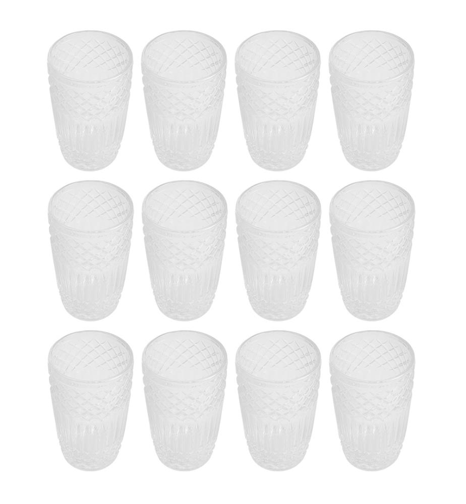 San Ignacio – 12er-Set Gläser aus klarem Glas, 430 ml","detected_source_language":"FR