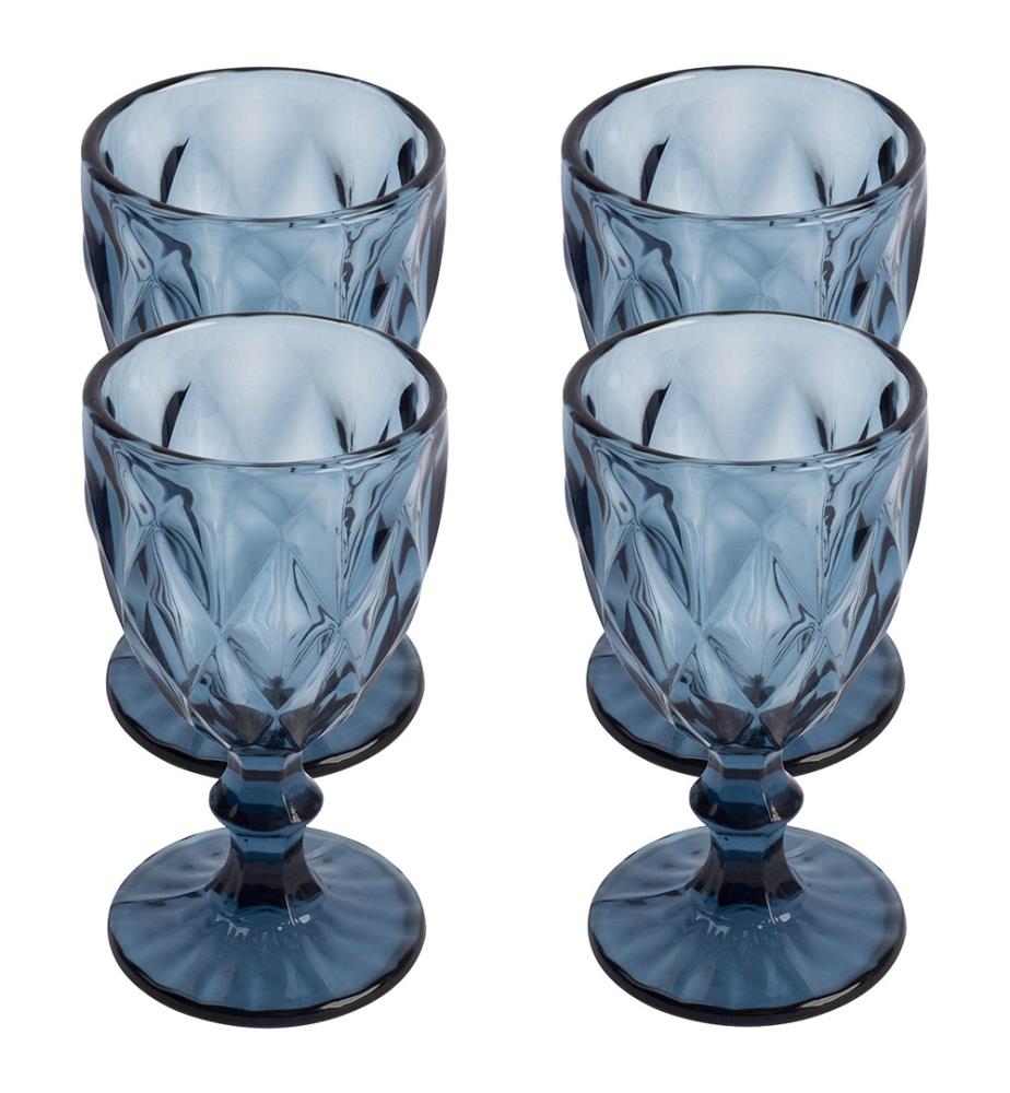 4er-Set blaue San-Ignacio-Kristallgläser à 250 ml","detected_source_language":"FR