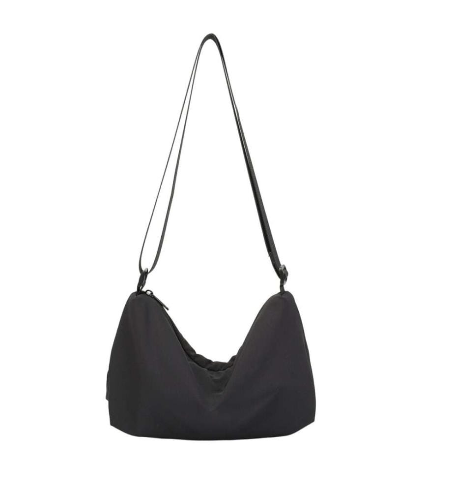 Sac à bandoulière « Crescent » ultra-léger - Noir
