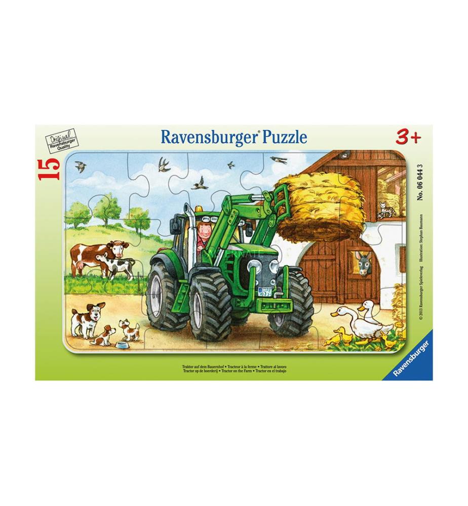 Traktor auf dem Bauernhof 15 Teile - 3+
