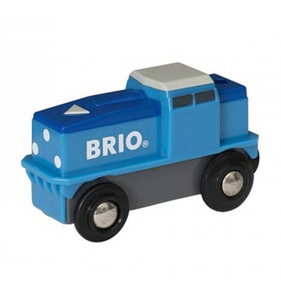 Batteriebetriebene Güterzuglokomotive – Blau
