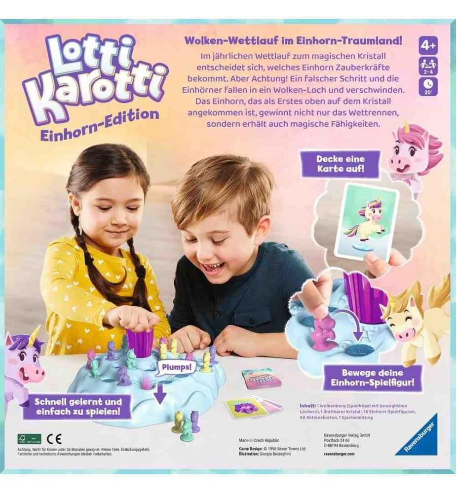 Brettspiel Lotti Karotti - Einhorn - Edition