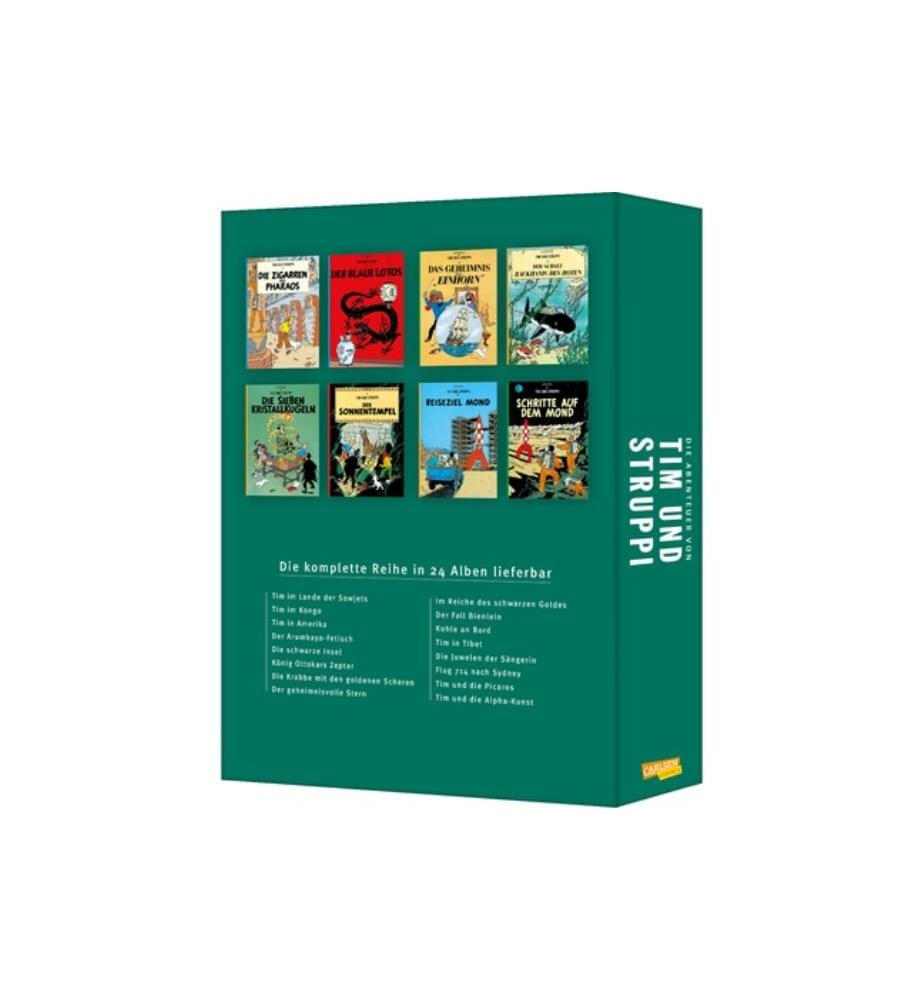Comic - Boxset – Die Abenteuer von Tim und Struppi x8