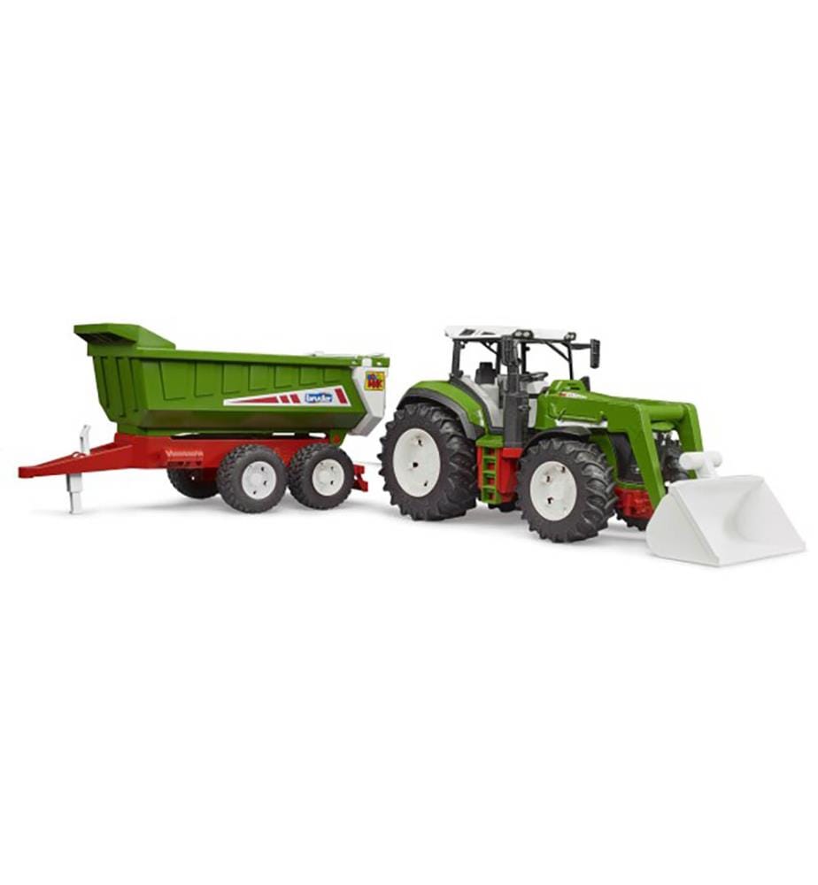 Tracteur Roadmax avec remorque benne
