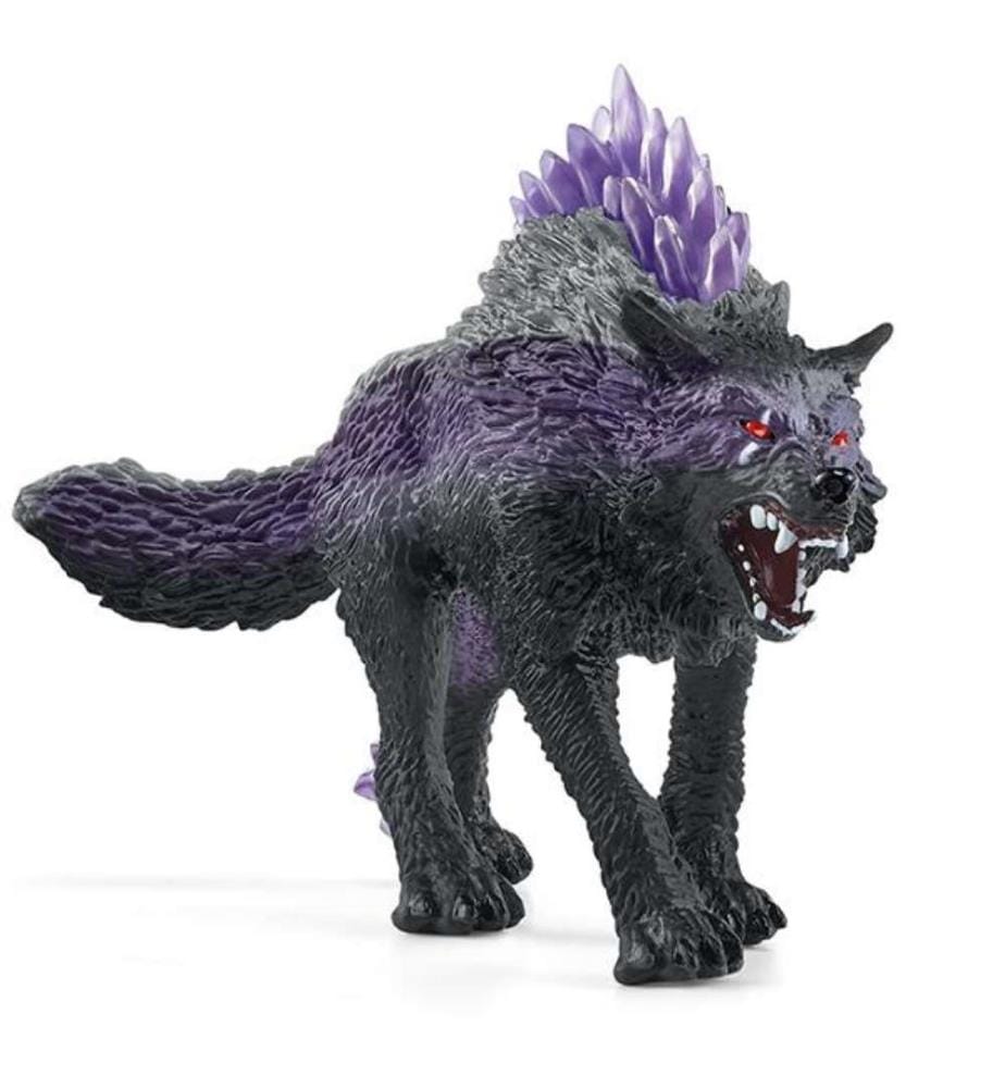 42554 - Schattenwolf, 14x6x9cm