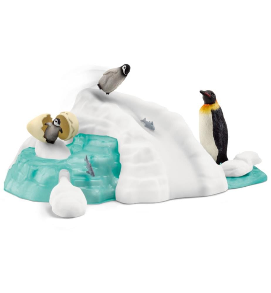 Figur – Pinguinfamilie auf dem Meereis
