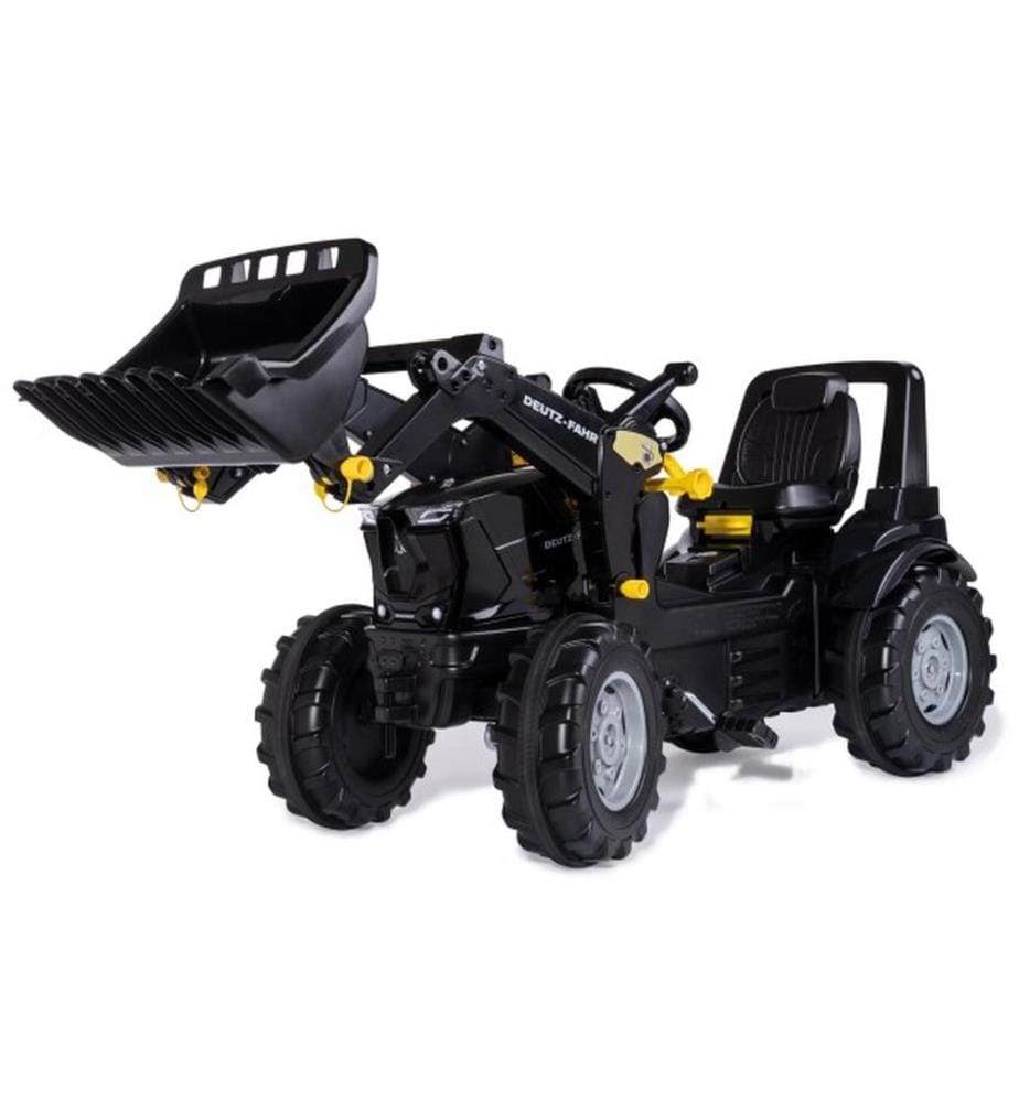 Tracteur agricole avec équipements