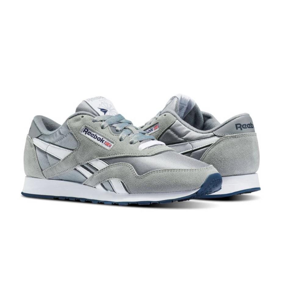 Sneakers Classic Nylon - Grau und Blau