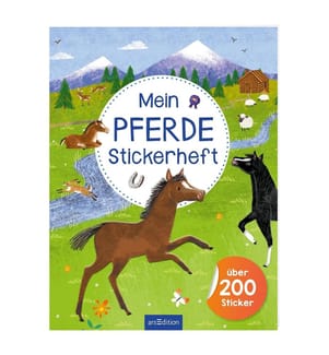 Mein Pferde - Stickerheft - Ab J 4. - DE