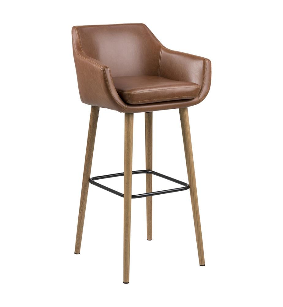 2er-Set Barstühle Nora - Braun