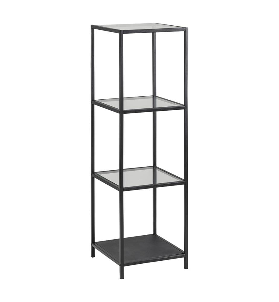Bücherregal Seaford 119,5 x 35 x 37 cm - Klar