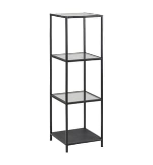 Bücherregal Seaford 119,5 x 35 x 37 cm - Klar