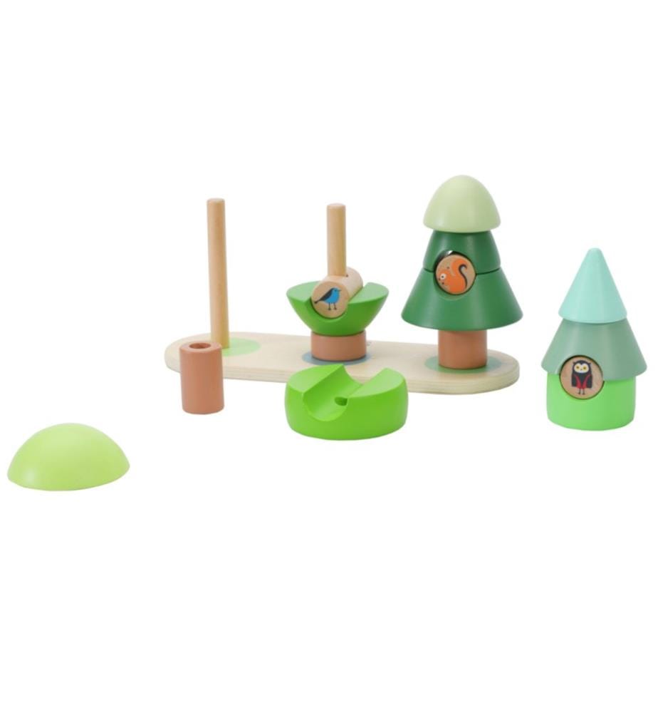 Stapelbare Ringe Wald, 10M+