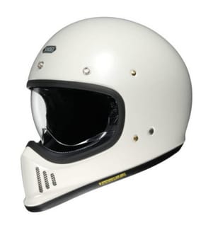 SHOEI - Casque de Moto EX-Zero Off - S - Blanc