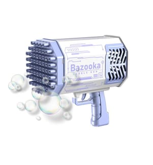 LED Bubble Bazooka 69 Löcher Bubble Gun - Violett