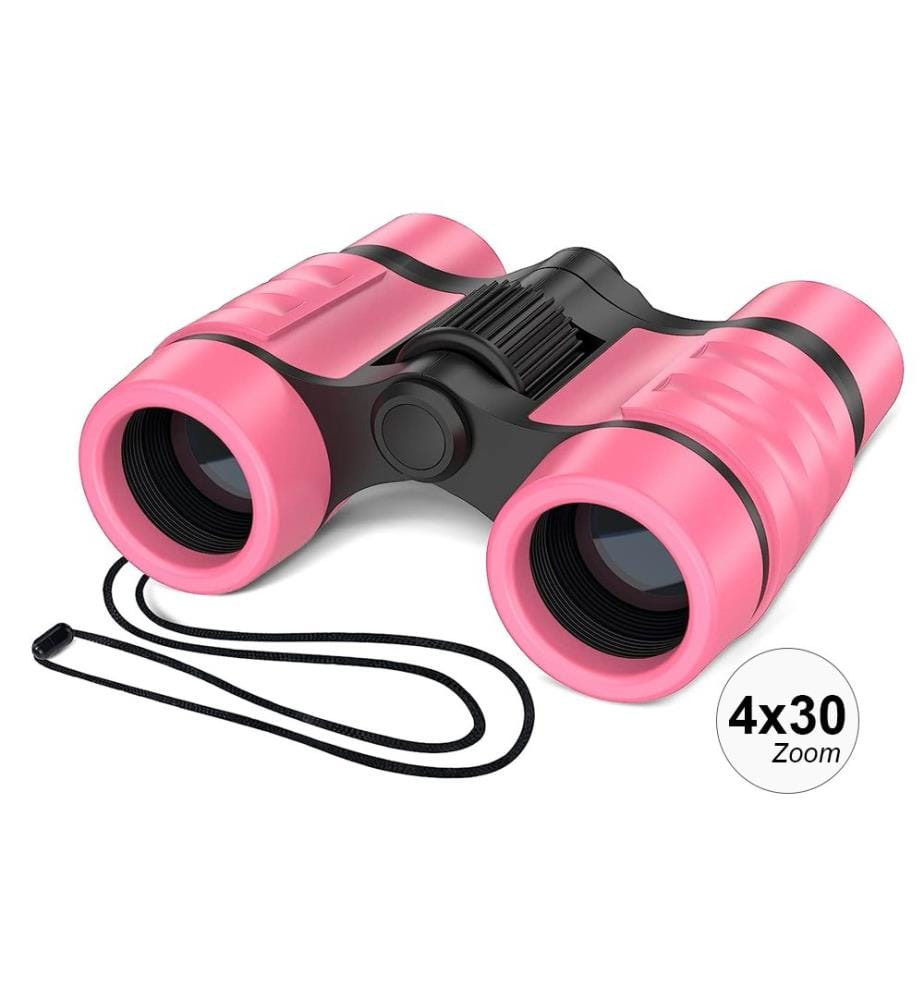 Kompaktes Fernglas Zoom 4x30 Exploria - Rosa