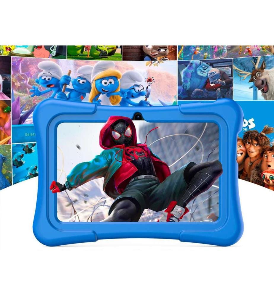 Tablette enfant Android Wifi 7 pouces - Bleu