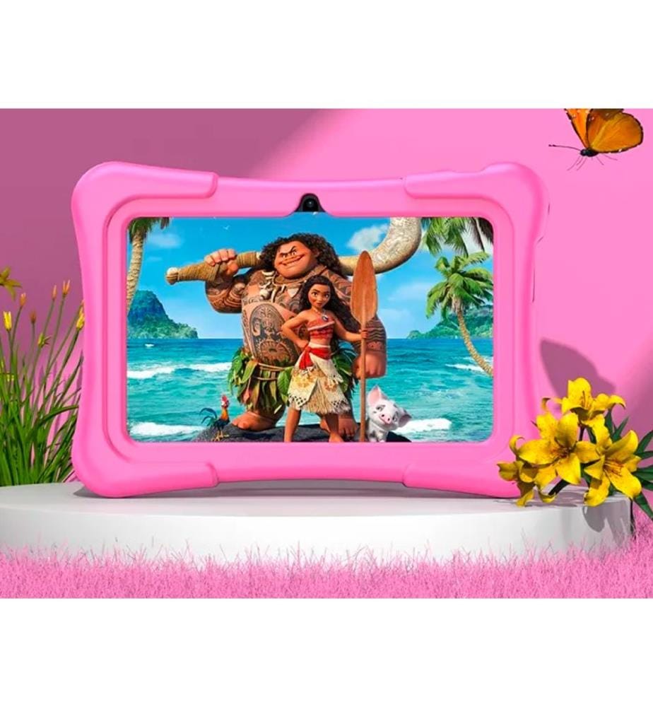 Tablette enfant Android Wifi 7 pouces - Rose