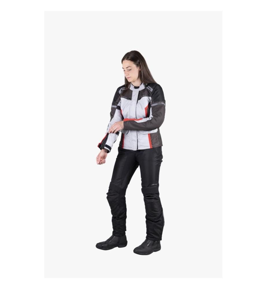Veste Tour Evans-ST 2.0 gris clair-gris-rouge