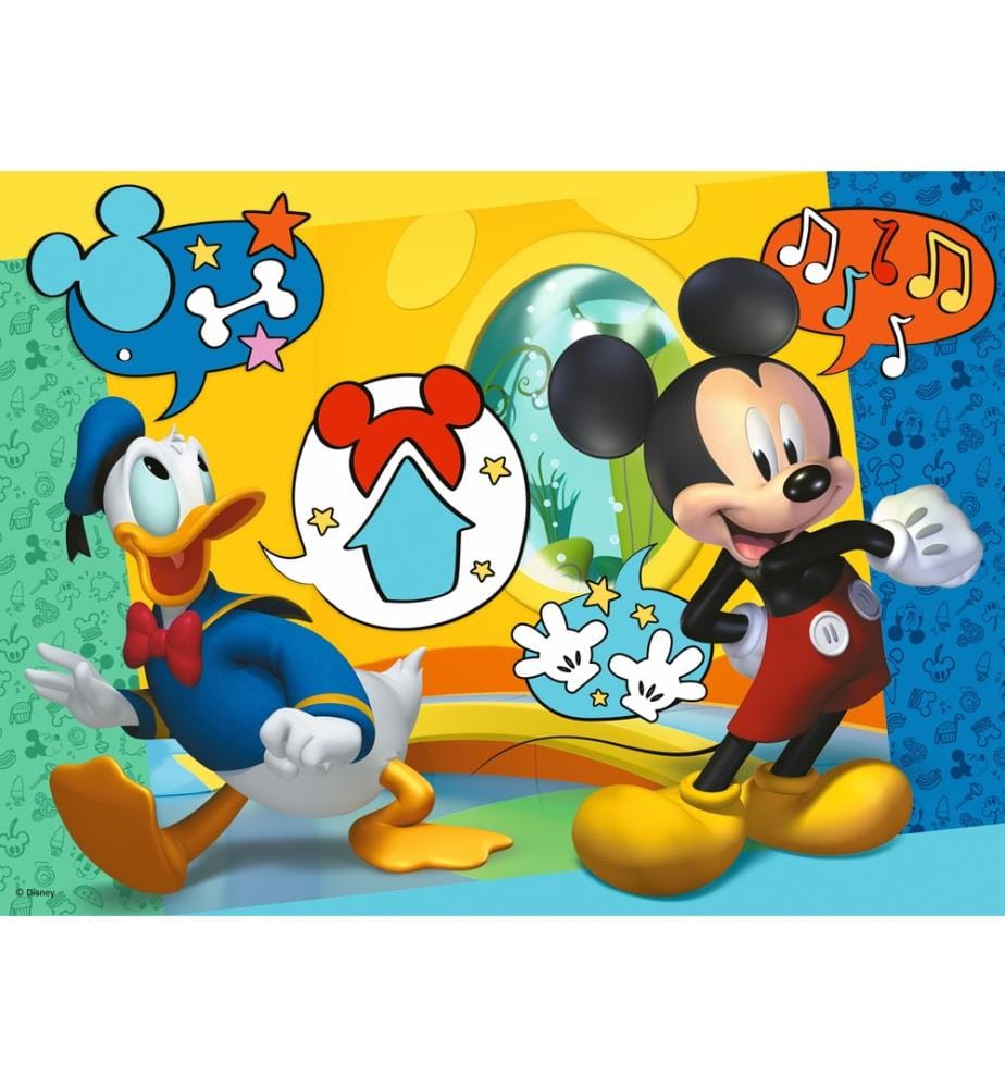 MICKEYS HAUS Mickey und sein Haus - Puzzle 30tlg - 3ANS+ - 27x20cm