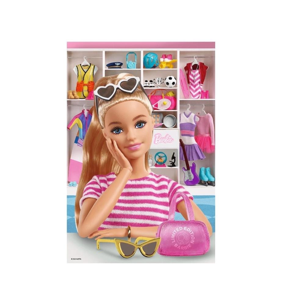 Barbie Trifft Barbie - Puzzle 100Stk - 5Jahre+ - 41X27,5Cm