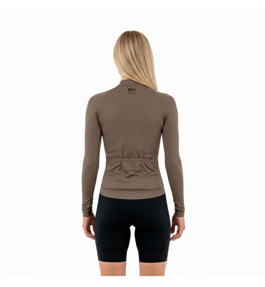 T- shirt Long Sleeve High perform  - Sand