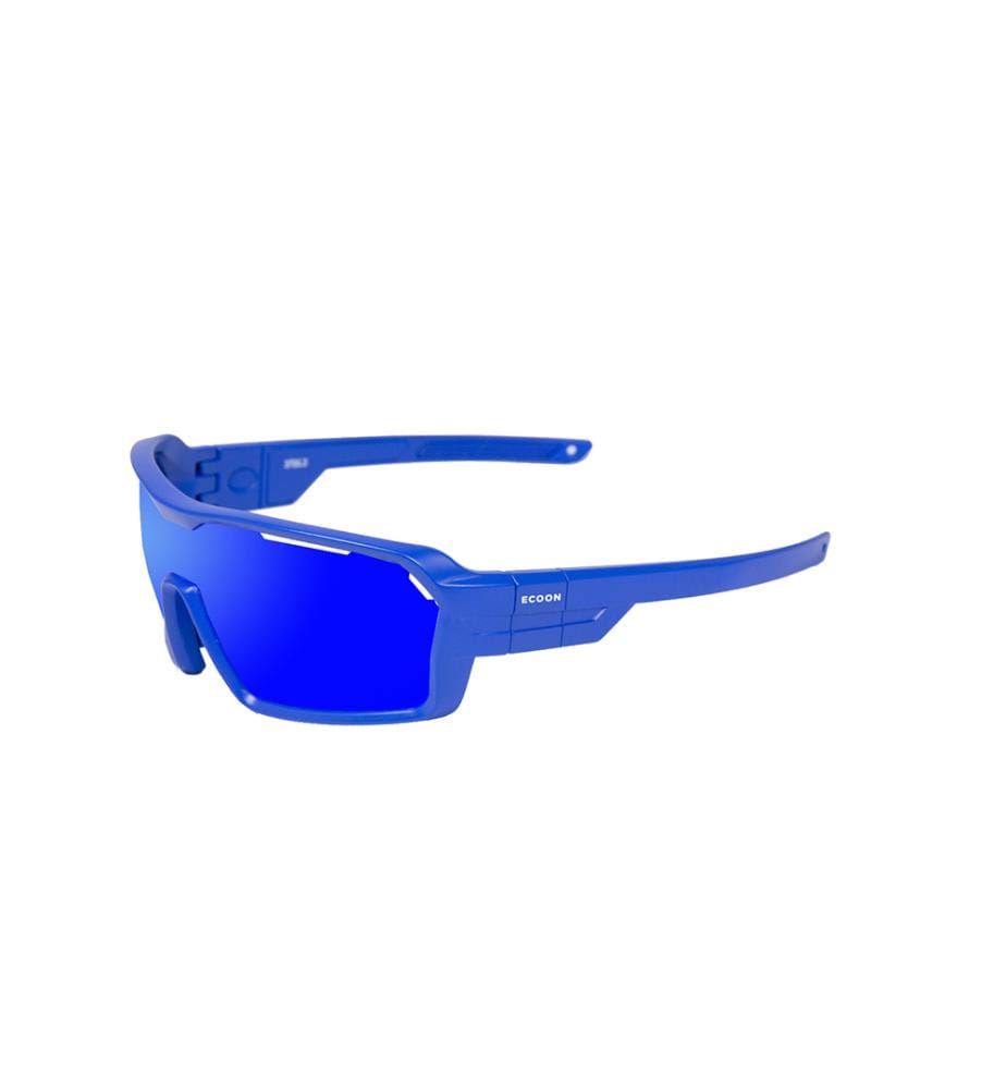 Lunettes De Soleil De Ski - Bleu Mat / Verre Bleu Revo