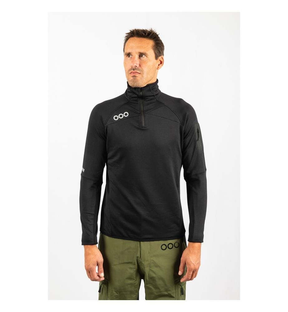 Thermo-Unterziehpullover - Schwarz
