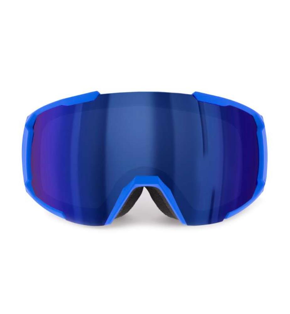 Mc Kinley Skibrille - Mattschwarz Mit Grüner Revo Linse