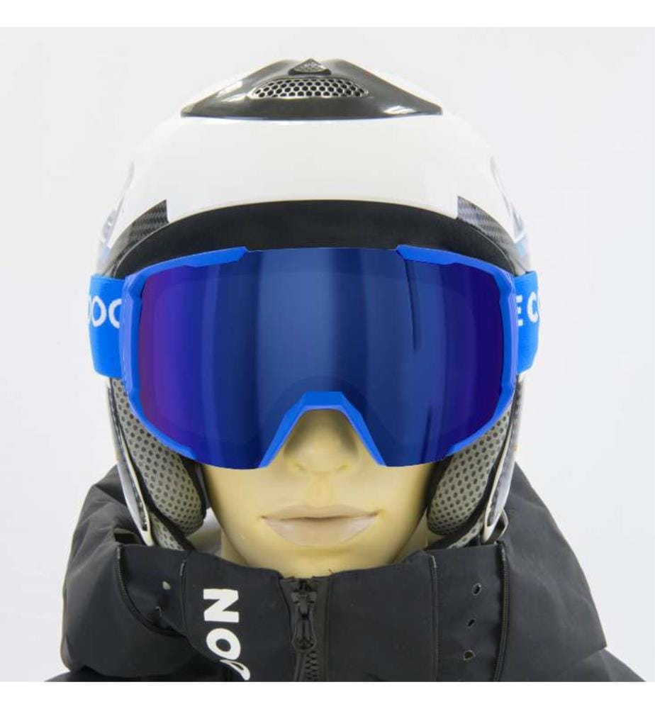 Mc Kinley Skibrille - Mattschwarz Mit Grüner Revo Linse