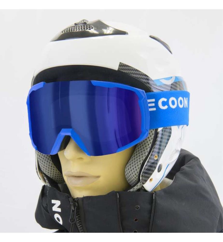 Mc Kinley Skibrille - Mattschwarz Mit Grüner Revo Linse