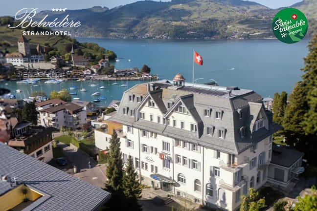 4-Sterne-Superior-Hotel am Thunersee, Belvédère Strandhotel Spiez