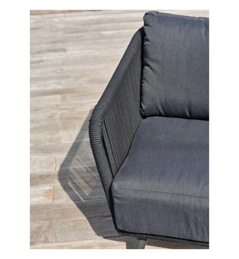 Gartenmöbel Biarritz 5-Sitzer - Schwarz