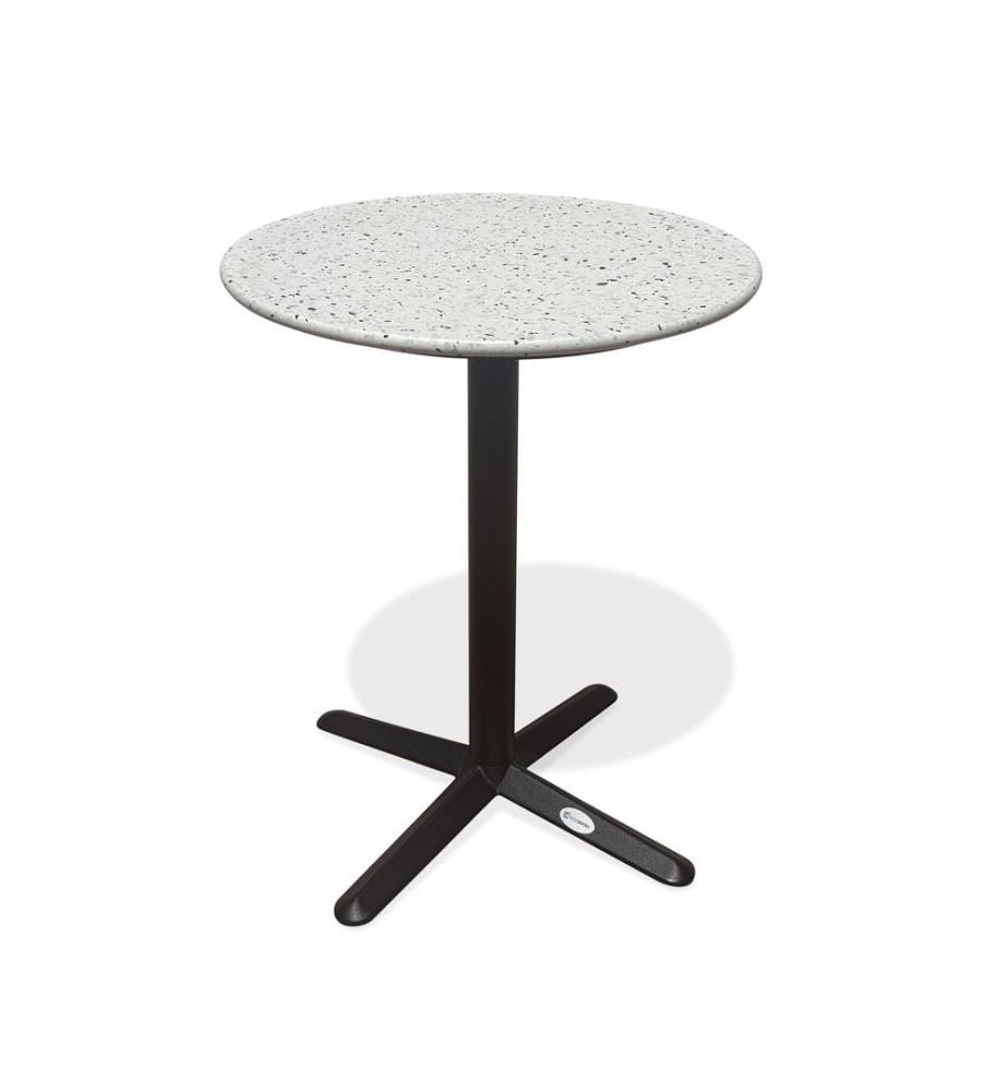 Table de Jardin Bistro Ronde Ø 60 cm - Blanc