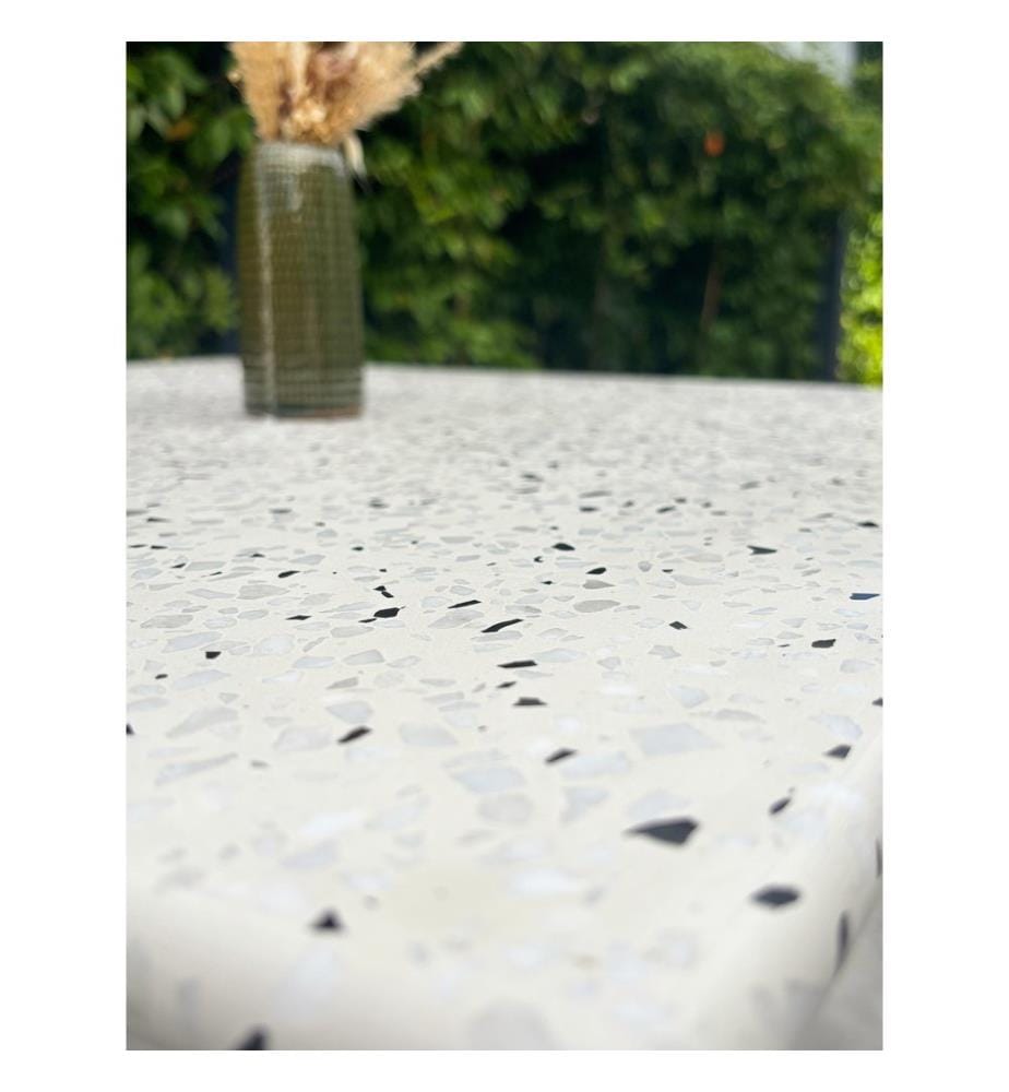 Table de Jardin Bistro Carrée 70 x 70 cm - Blanc