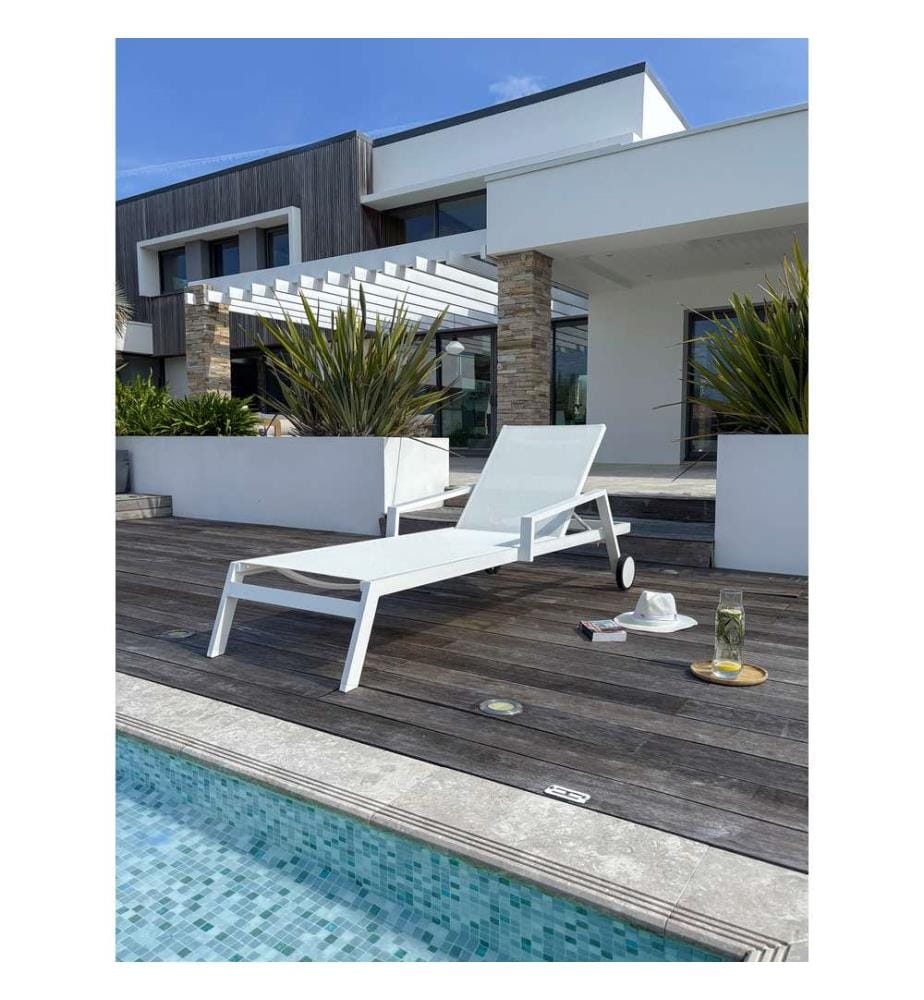 Lettino Ibiza - Bianco