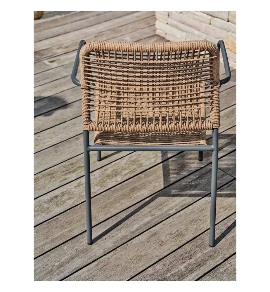Fauteuil de Jardin Marceau - Gris Anthracite