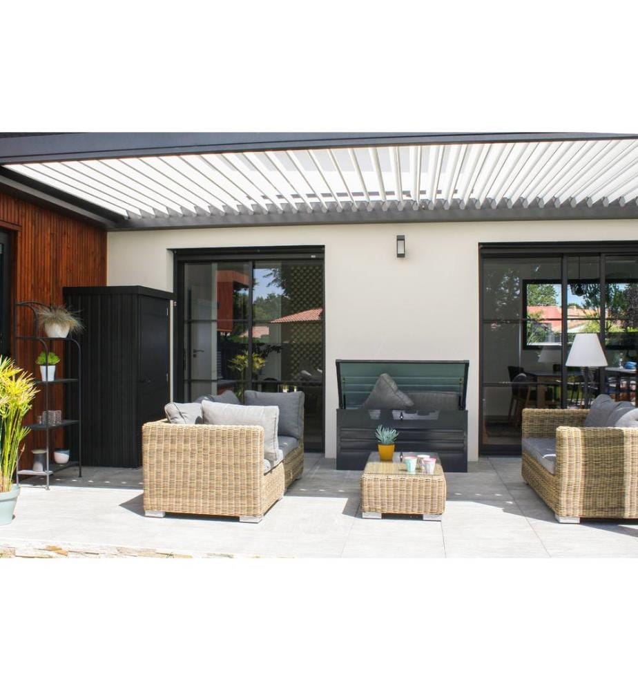 Gartenbox Scatola 350 L - Anthrazitgrau