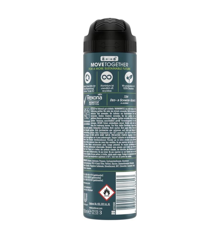 6x Spray Anti-Transpirant Extrême Sec - 150 ml