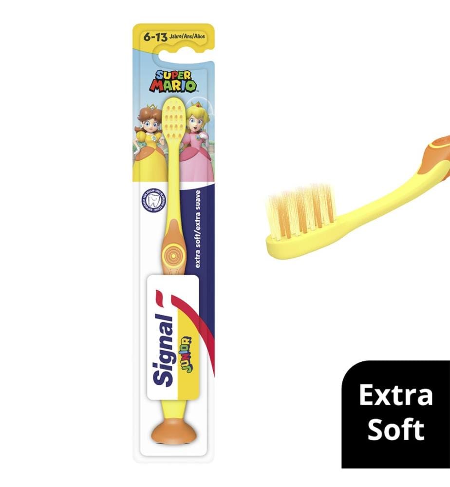 12x Junior Zahnbürste 6+ - Zufällige Farben