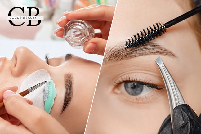 Lash- oder Browlifting inkl. Färben