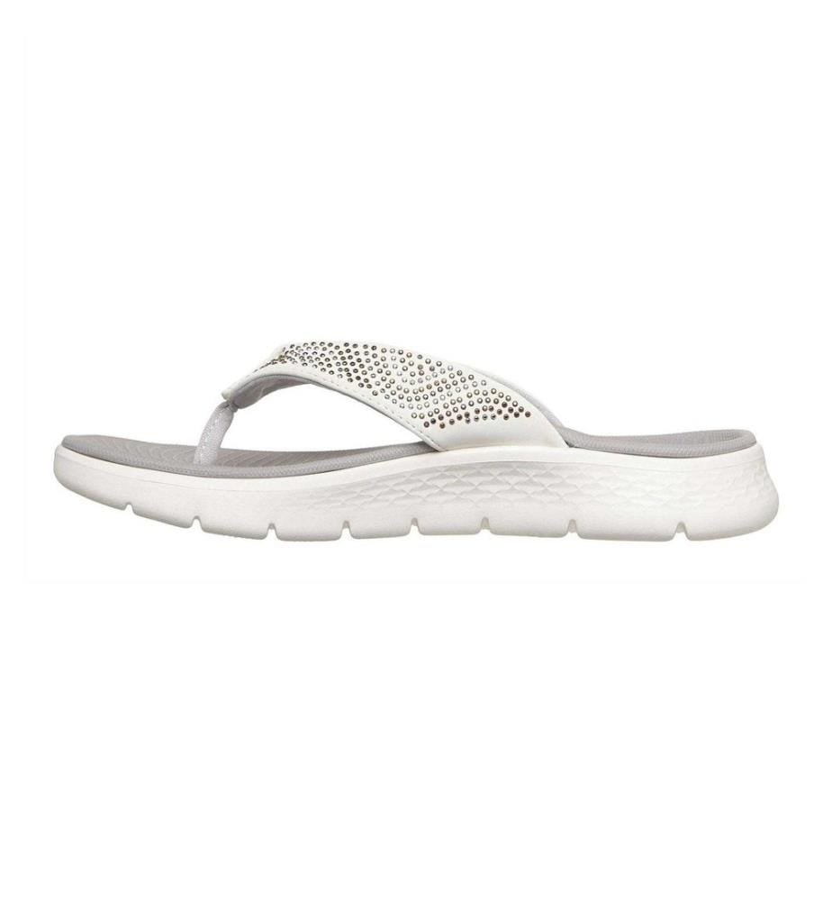 Skechers - "Go Walk Arch Fit" Strass Flipflops für Damen, Flach