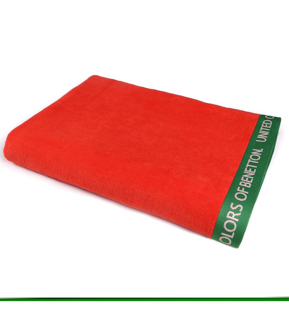 Set di 2 teli da mare 90 x 160 cm - Rosso